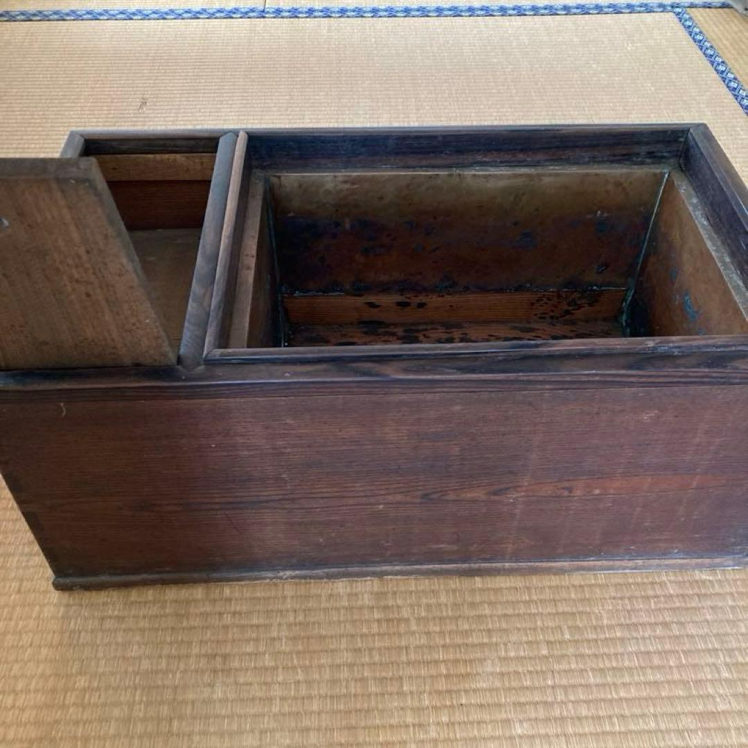 長火鉢　大きめ　五徳付き