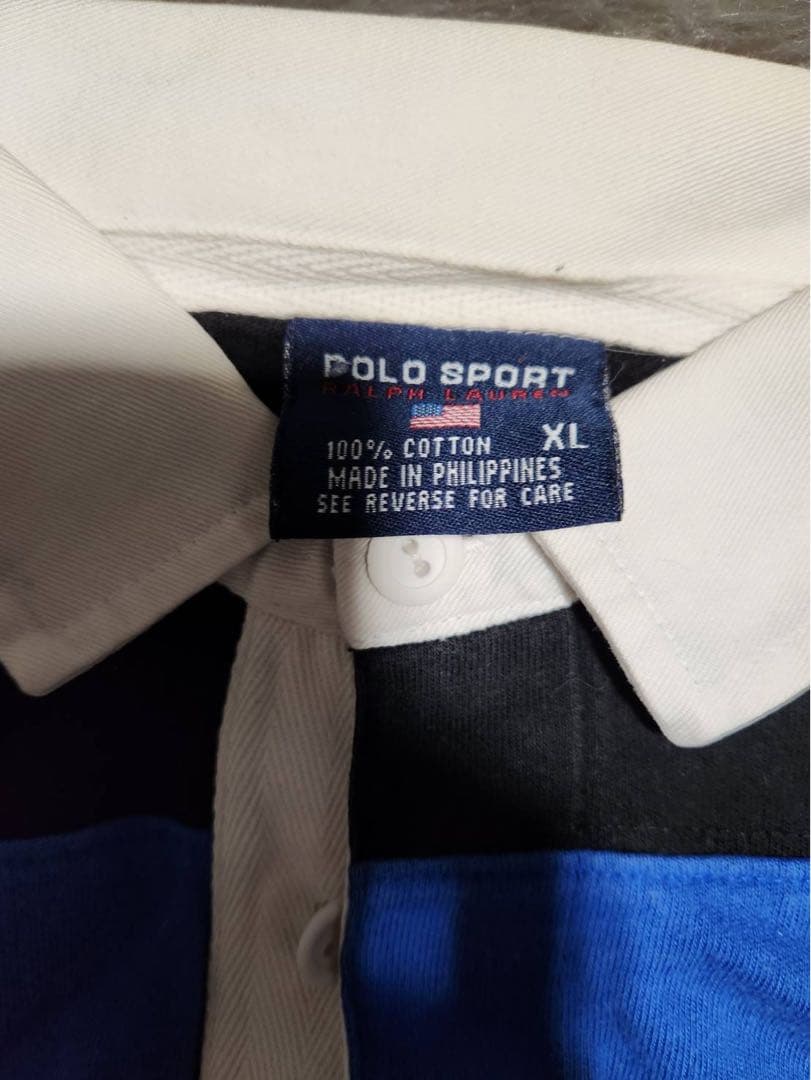 ポロスポーツ ラガーシャツ お洒落 アーカイブ 90年代 ラルフローレン