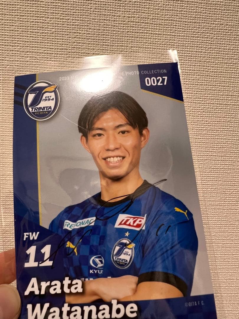 大分トリニータグッズまとめ売り　サイン入りフォト　サイン色紙　ボトル以外