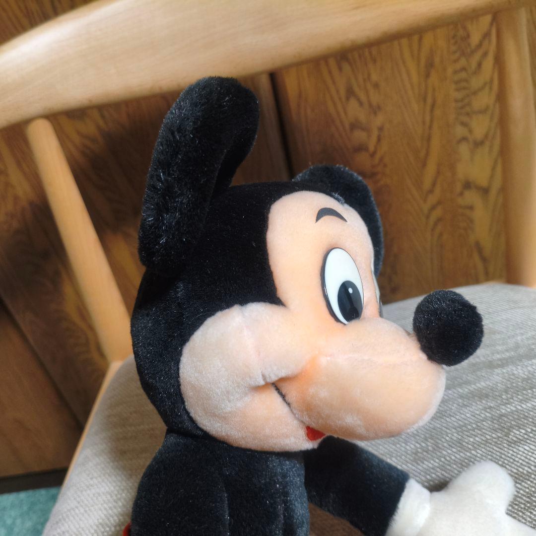 ミッキーマウス　ぬいぐるみ　レトロ　昔　平成　当時物