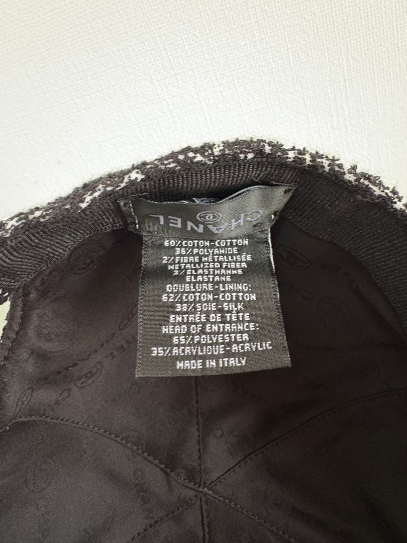 2025 ココビーチ　chanel シャネル　キャップ　帽子　総柄　ココマーク