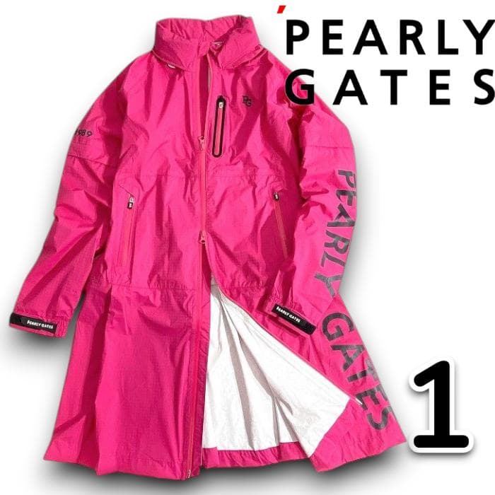 パーリーゲイツ ゴルフ 撥水×防風 ストレッチ レインウェア ウェア 1