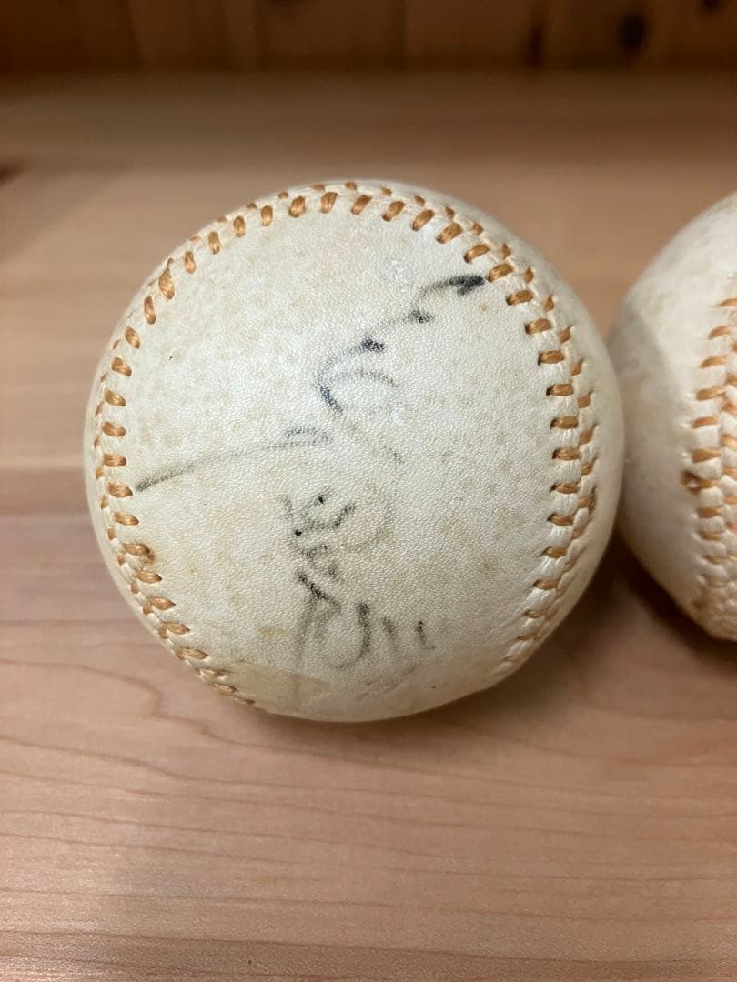 長嶋茂雄　王貞治　直筆サインボール　読売巨人軍　読売ジャイアンツ