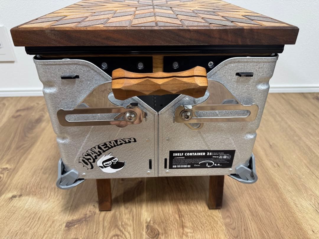 シェルフコンテナ フルカスタム シェルコン 25 スノーピーク peak