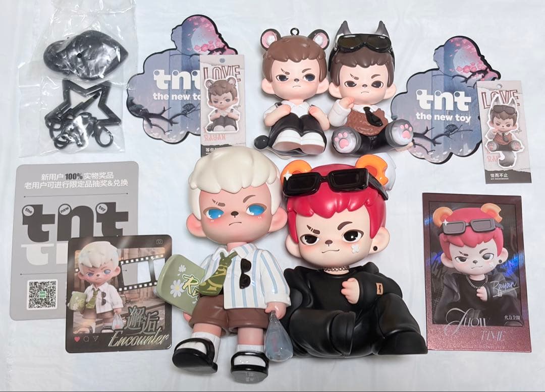 rayan tnt toptoy フィギュア　セット