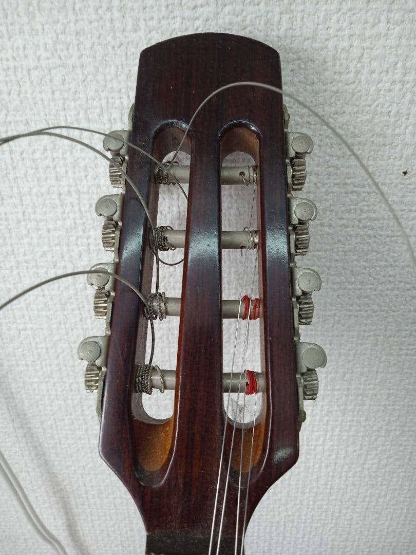 木製ペンタゴン型マンドリン 8弦ジャンク品　未清掃