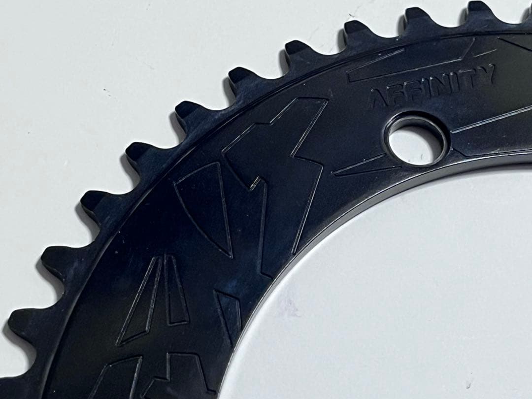 ★極美品 Affinity pro chainring 49t PCD144黒★