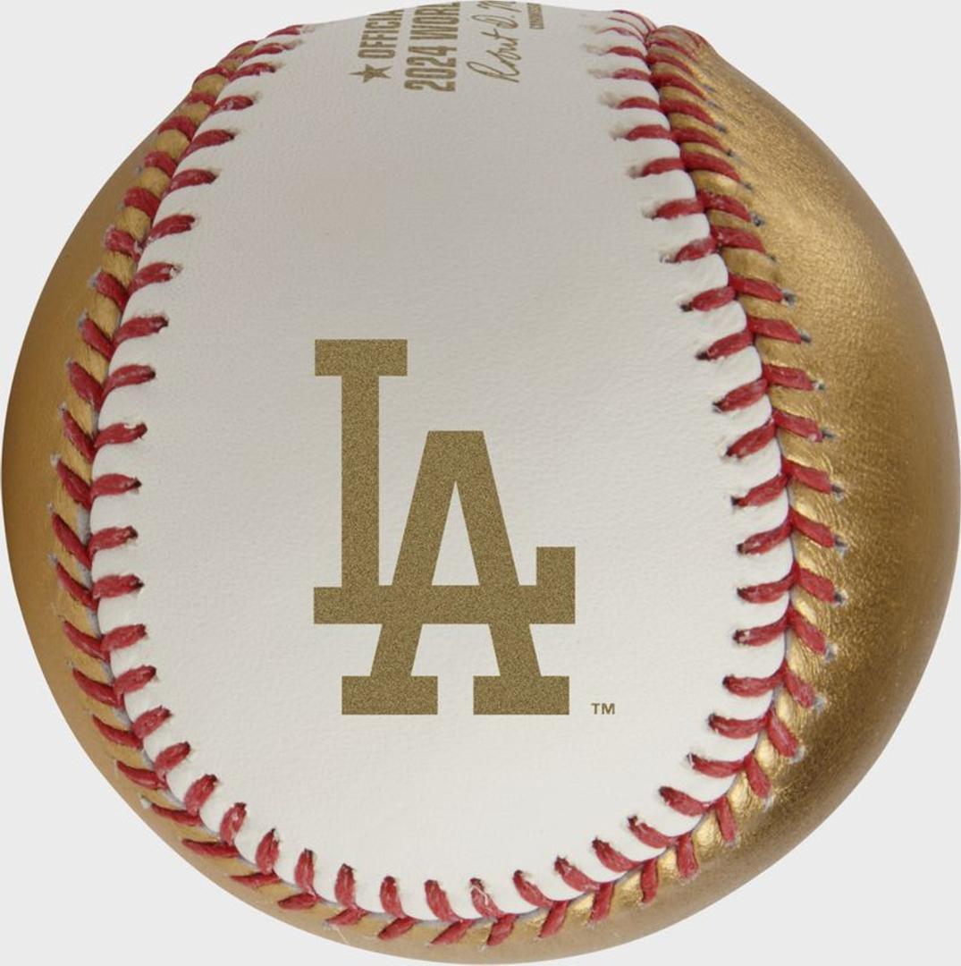 2024 ドジャース チャンピオン公式記念ボール 全試合スコア入り ヤンキース