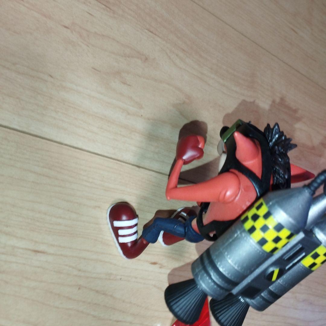 ジェットパック　 クラッシュ・バンディクーアクションフィギィア