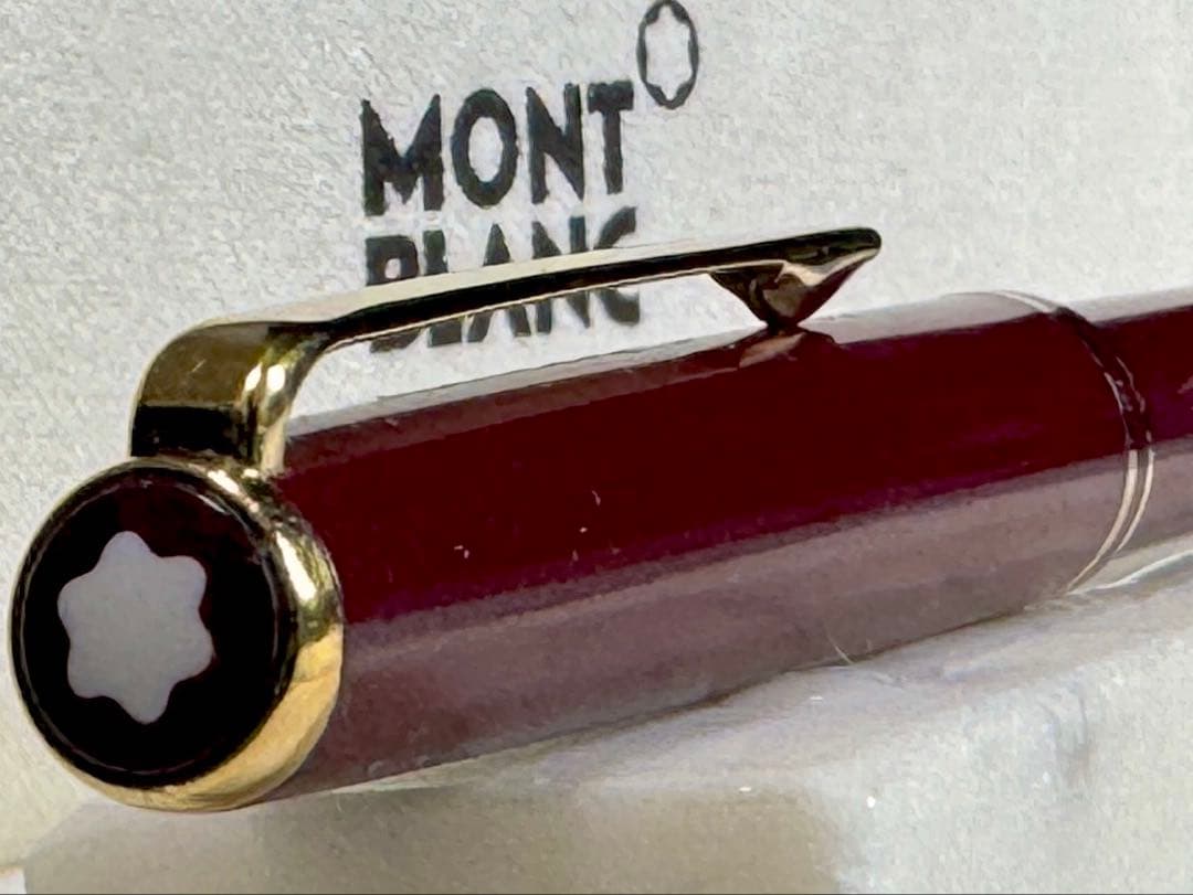 【極美品】モンブラン絶版モデル「CLASSIC」ボールペン　ボルドー