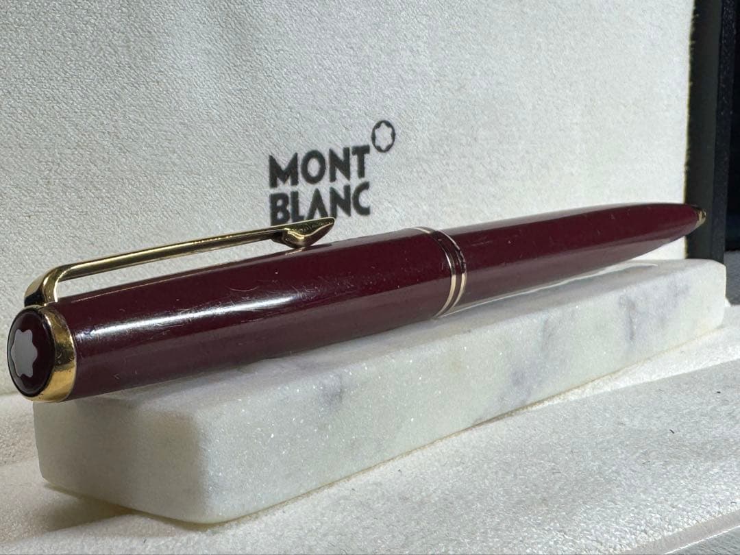 【極美品】モンブラン絶版モデル「CLASSIC」ボールペン　ボルドー