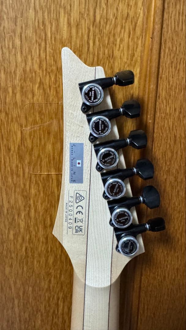 Ibanez J-LINE RG6HSHFX-BKF 最終掲載2/6まで