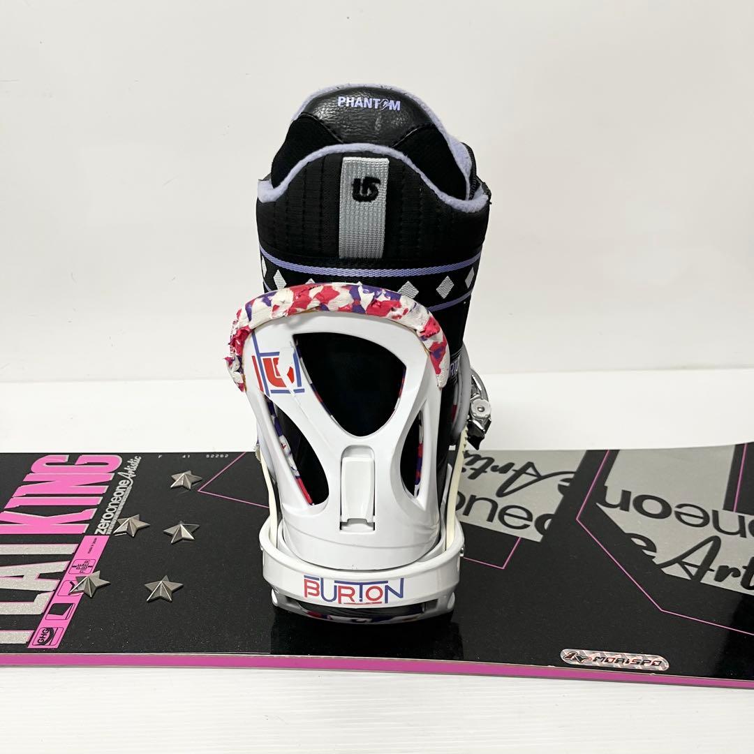 BURTON 011 FLAT KING レディース スノボセット　スノーボード