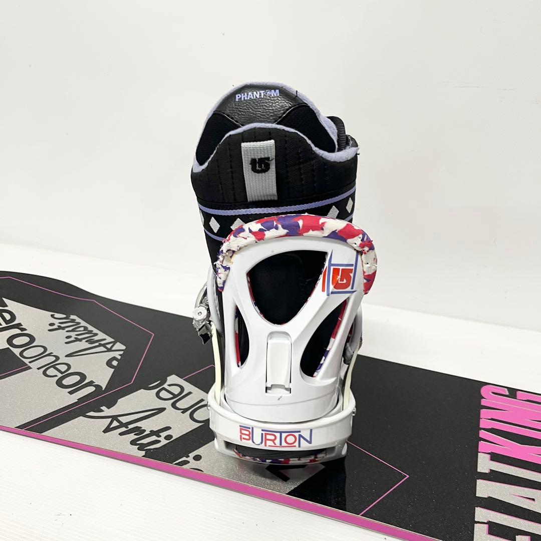 BURTON 011 FLAT KING レディース スノボセット　スノーボード