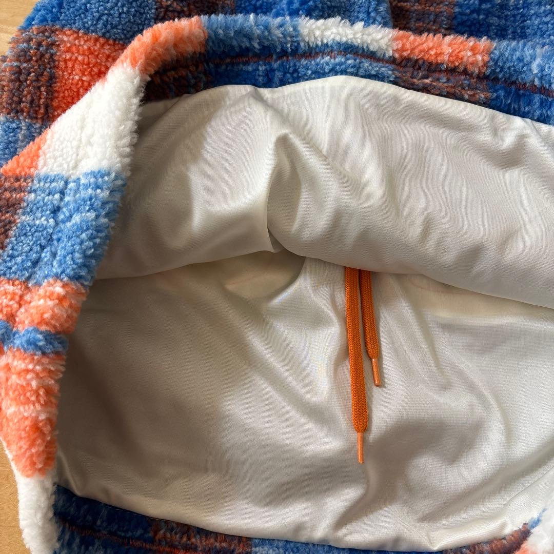 新品　ロサーセン　フリース フード付き　ベスト　スカート