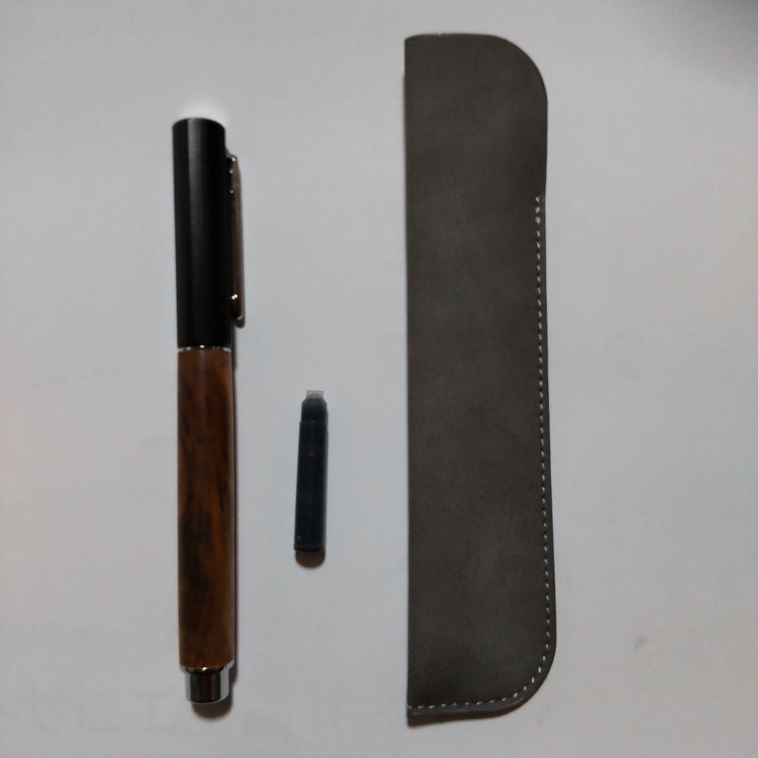②台湾檜 万年筆