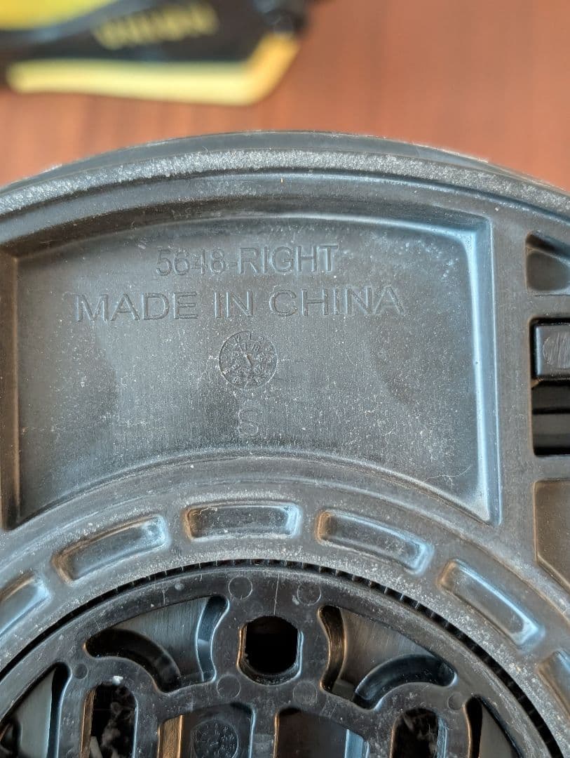 【キッズSサイズ】UNION スノーボードビンディング 黒/黄