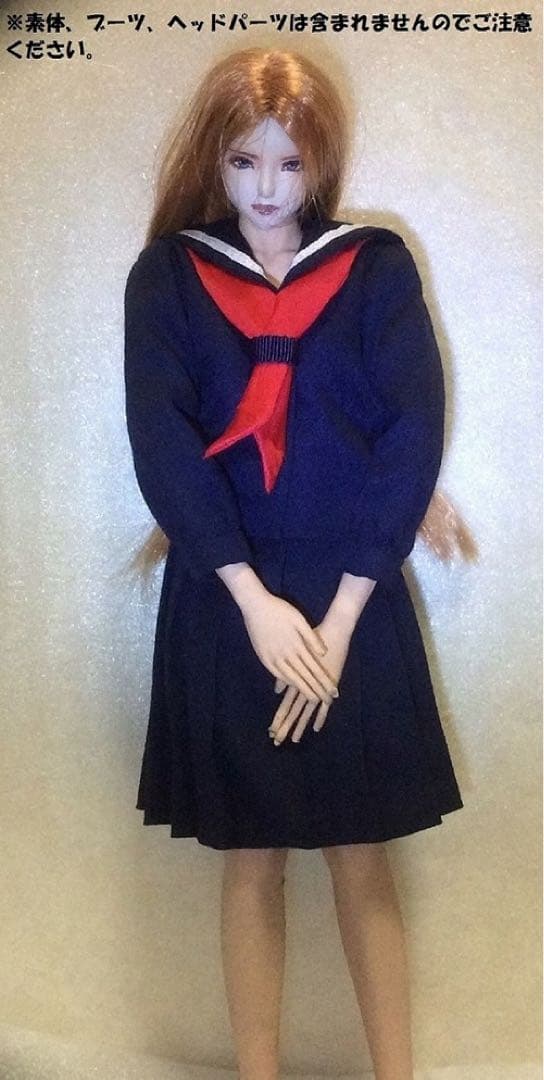 1/6サイズフィギュア用衣装 女子高生制服 女性コスチューム JKS-BM