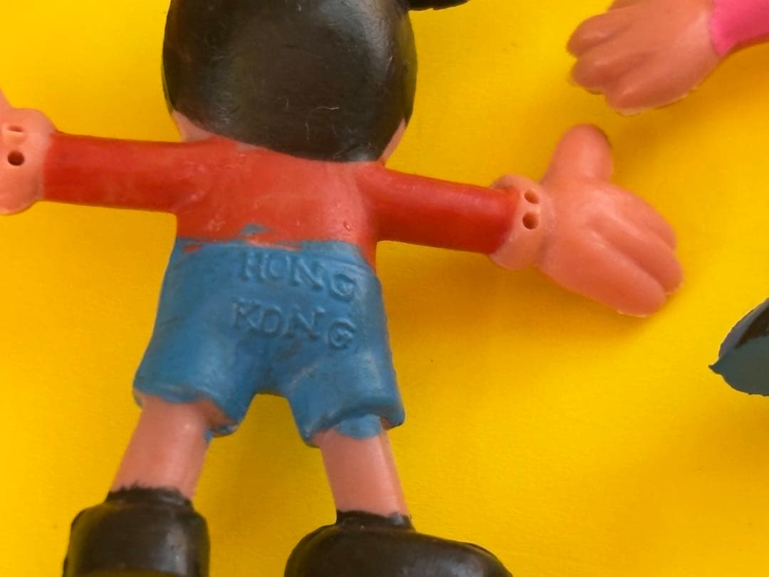 ミッキーマウス フィギュアセット　ヴィンテージ ペンダブル人形