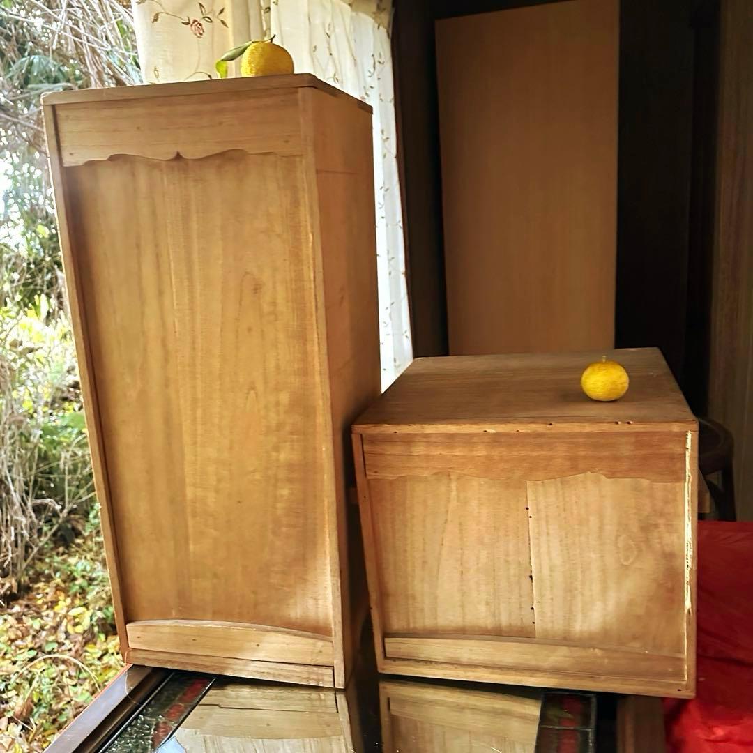 2141様感謝‼️JAPAN蒔絵唐草三梅内朱五段重二枚蓋➕重台ニ客揃桐箱