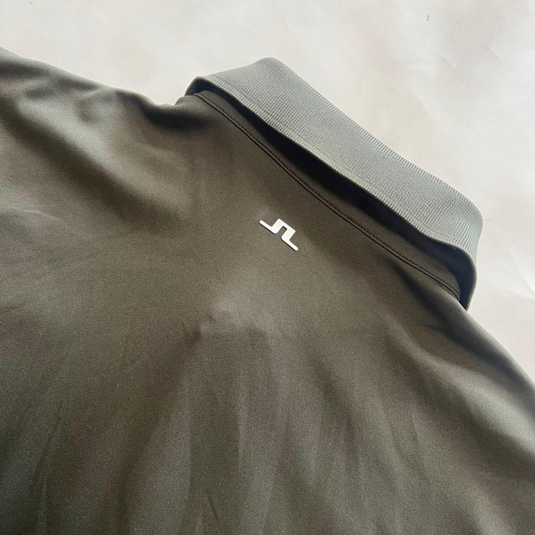 美品 J.LINDEBERG ジェイリンドバーグ ポロシャツ M ゴルフ メンズ