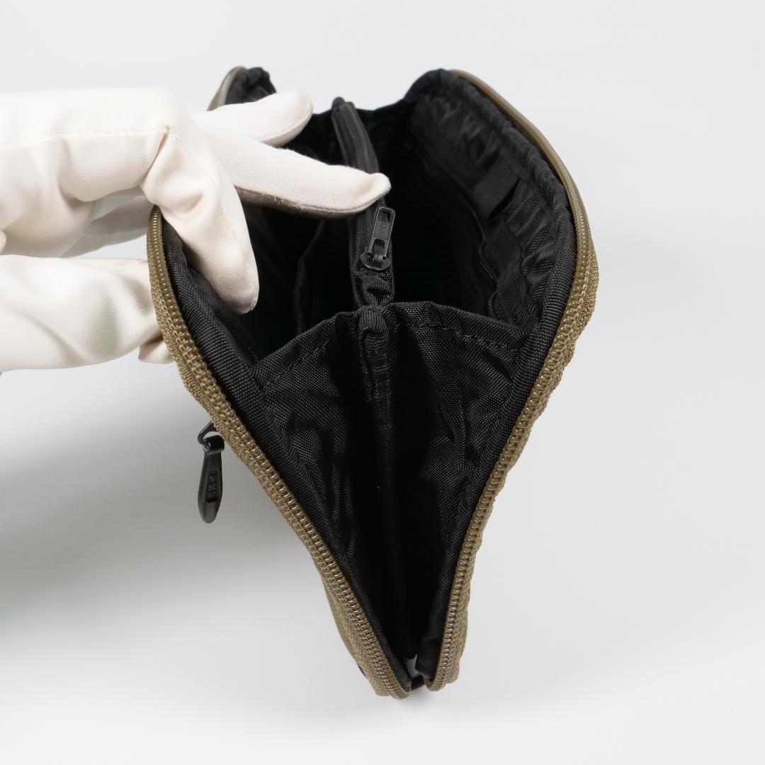 PORTER×MONOCLE トラベルウォレット オーガナイザー カーキ