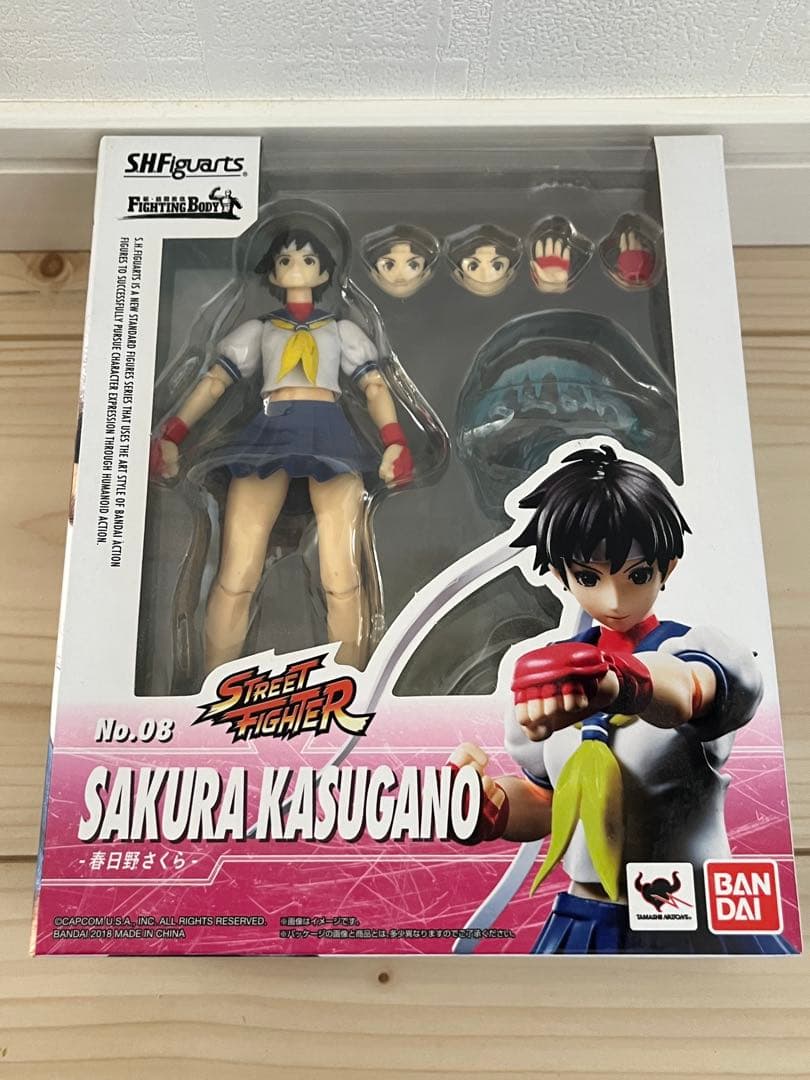 S.H.figuarts ストリートファイター　春日野さくら