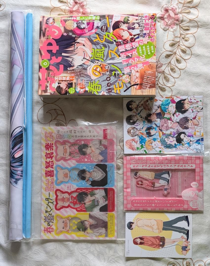 春の嵐とモンスター5～9＆花とゆめ付録 54特典セット アクスタ 栢くん