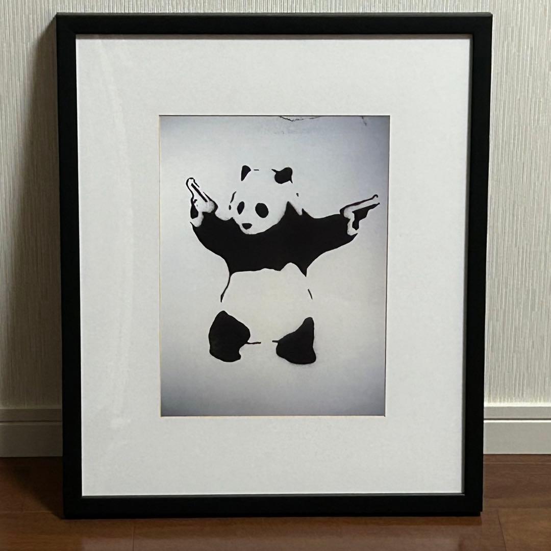 バンクシー　Panda With Guns パンダ ウィズ ガンズ