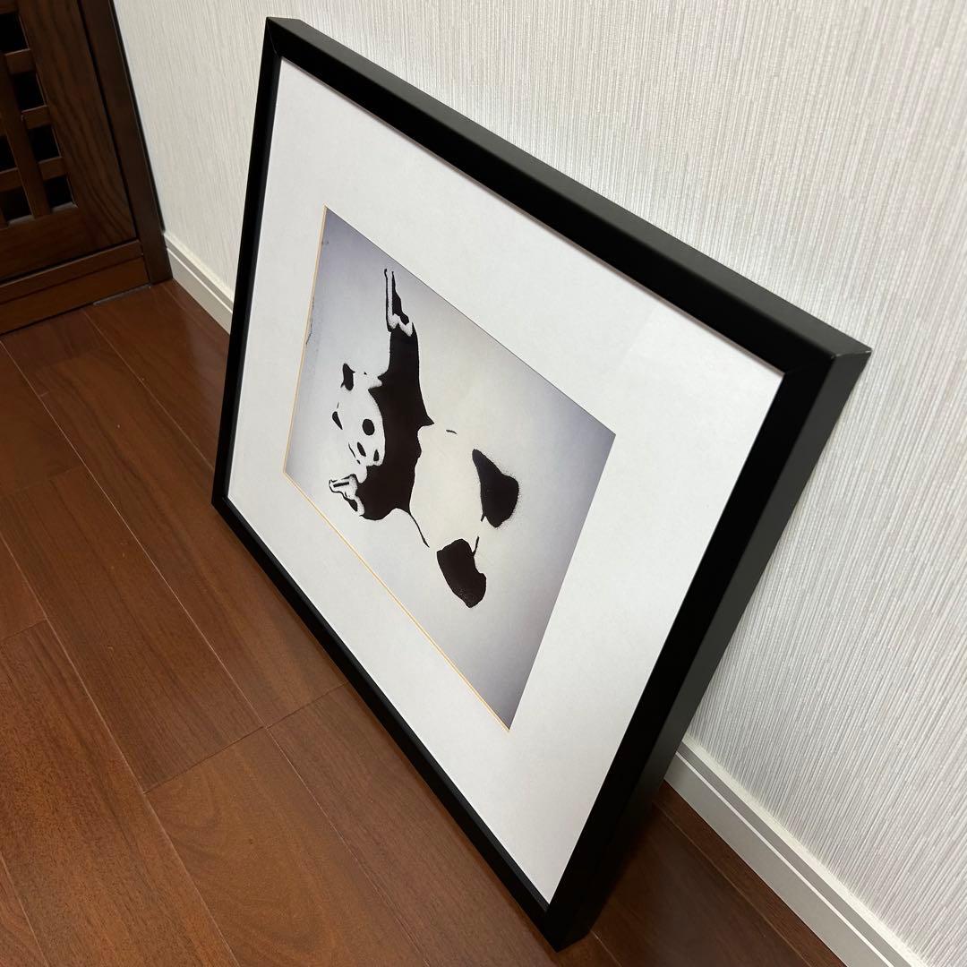 バンクシー　Panda With Guns パンダ ウィズ ガンズ