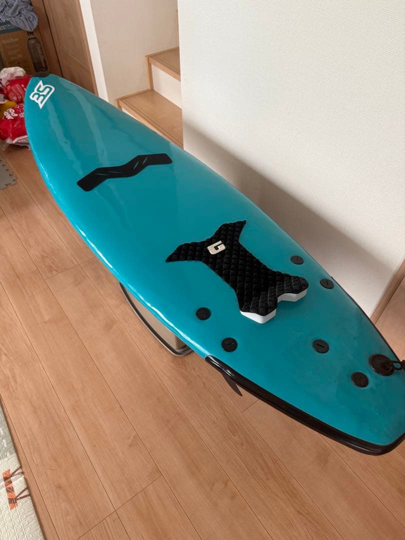 BS ショートボード 青 3フィン