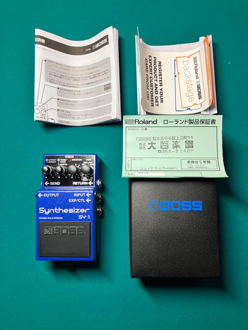 BOSS SY-1 シンセサイザー(タイムセール中)