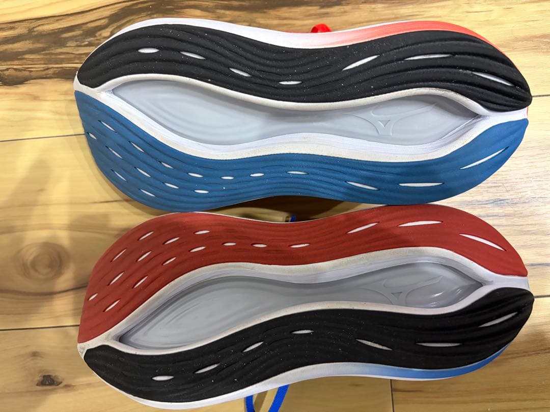 Mizuno ネオビスタ27.0 青/赤