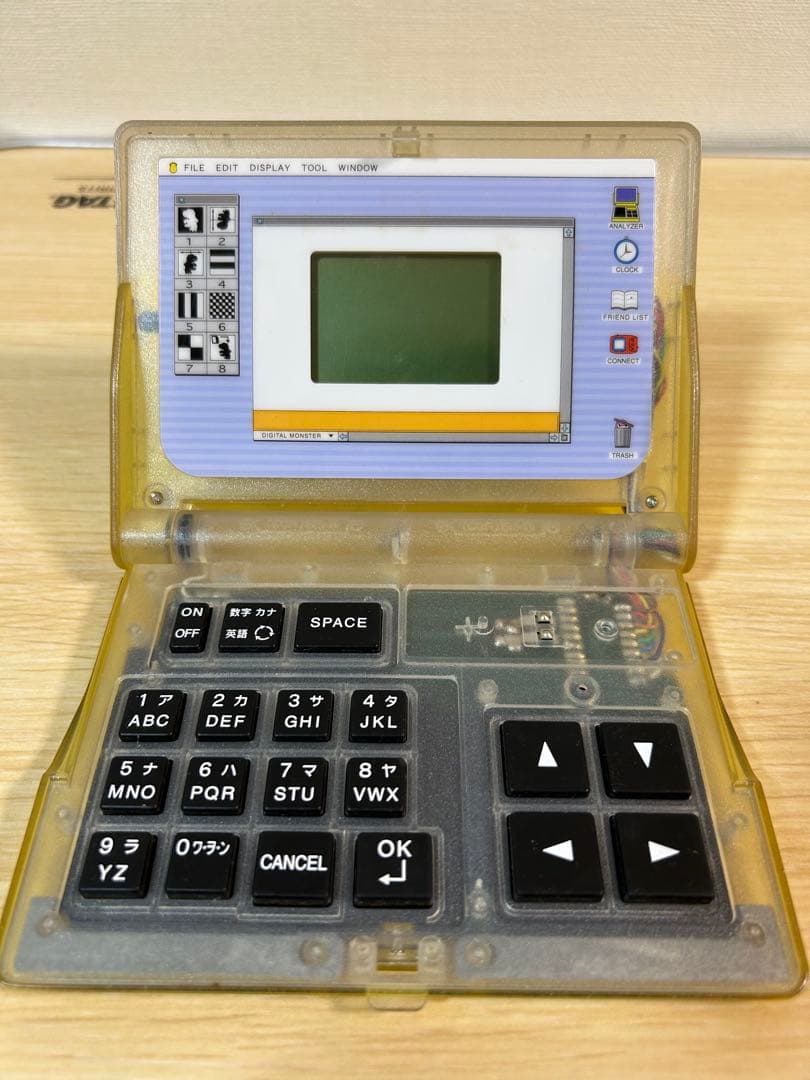 デジモンアナライザー　当時物　動作未確認 デジモンアドベンチャー