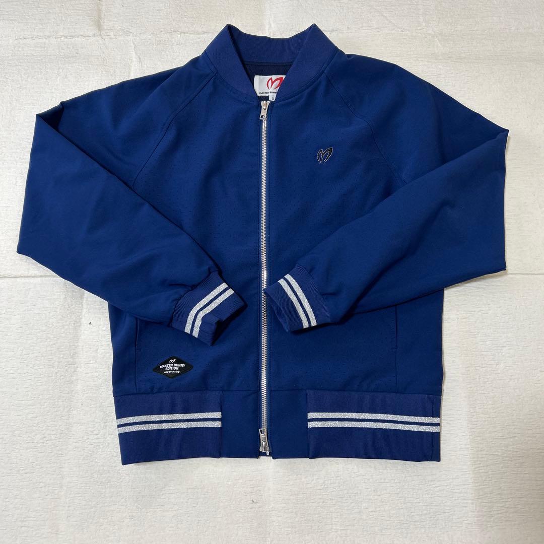 ネイビー ジップアップジャケット スカート セット