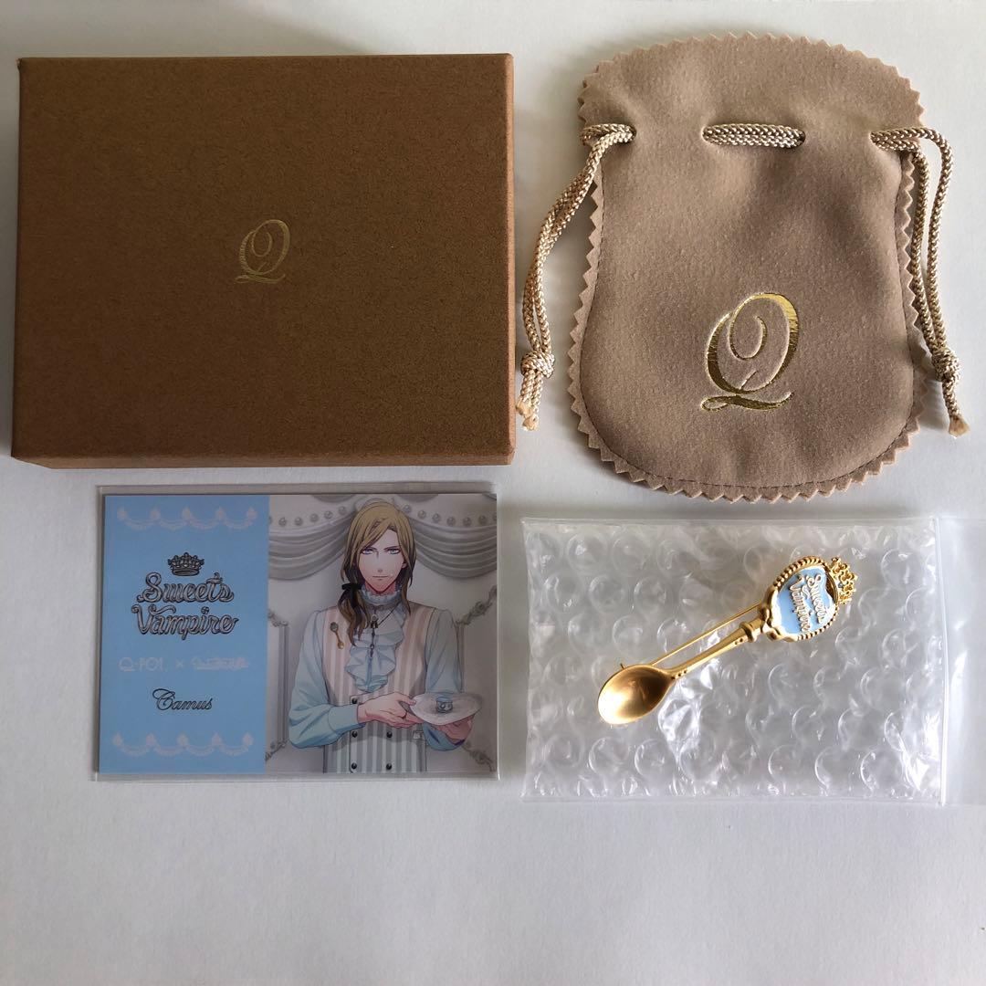 うたプリ　カミュ　Q-POT メルティハートスプーンブローチ