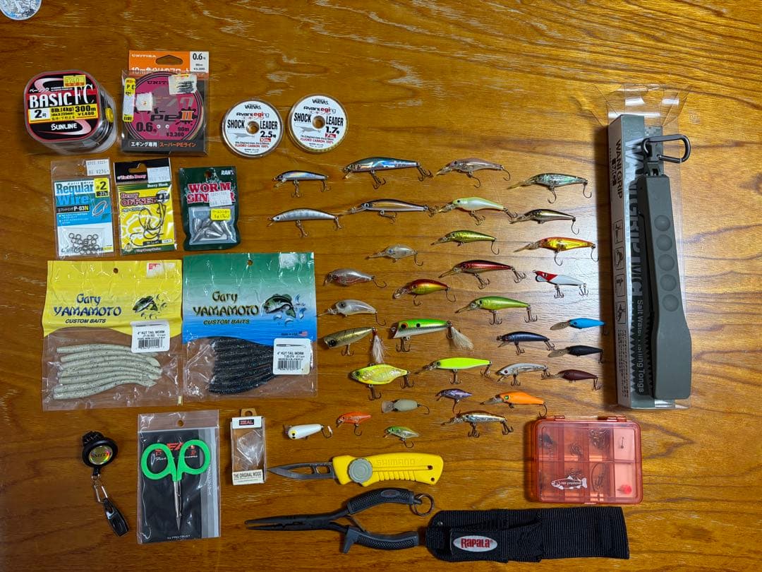ルアーまとめて