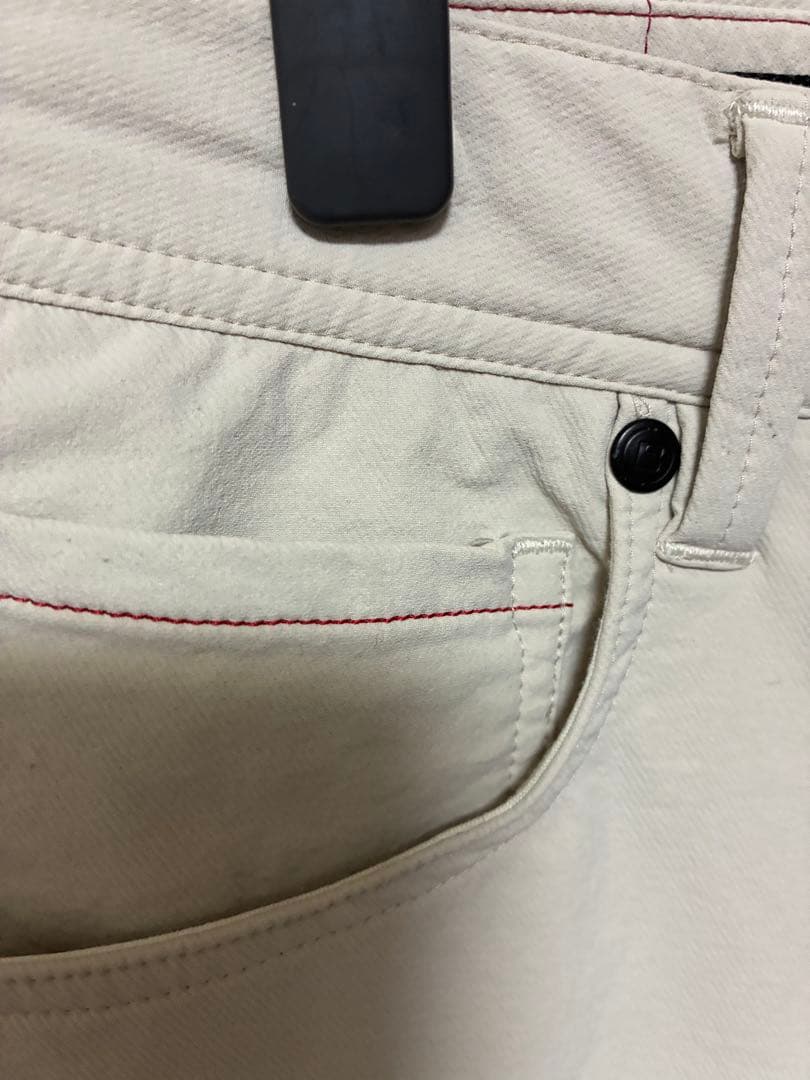 ア*ス様 BRIEFING　ブリーフィング　スリムフィット　ベージュパンツ　Lサ