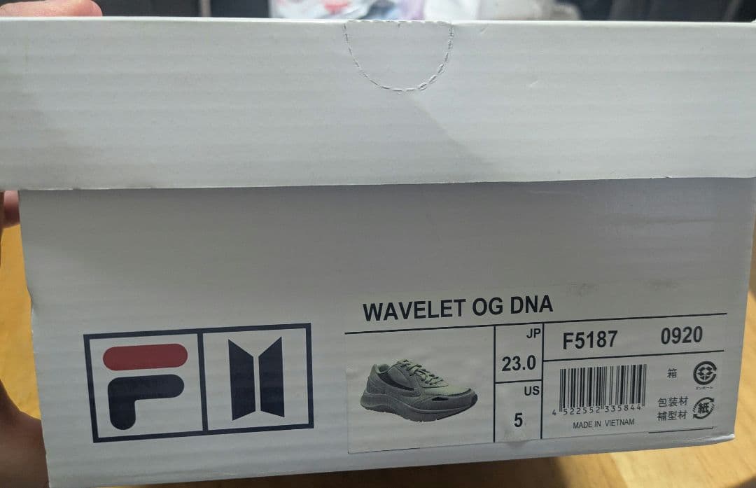 BTS×FILA DNAモデル size23.0 ※特典付き◎