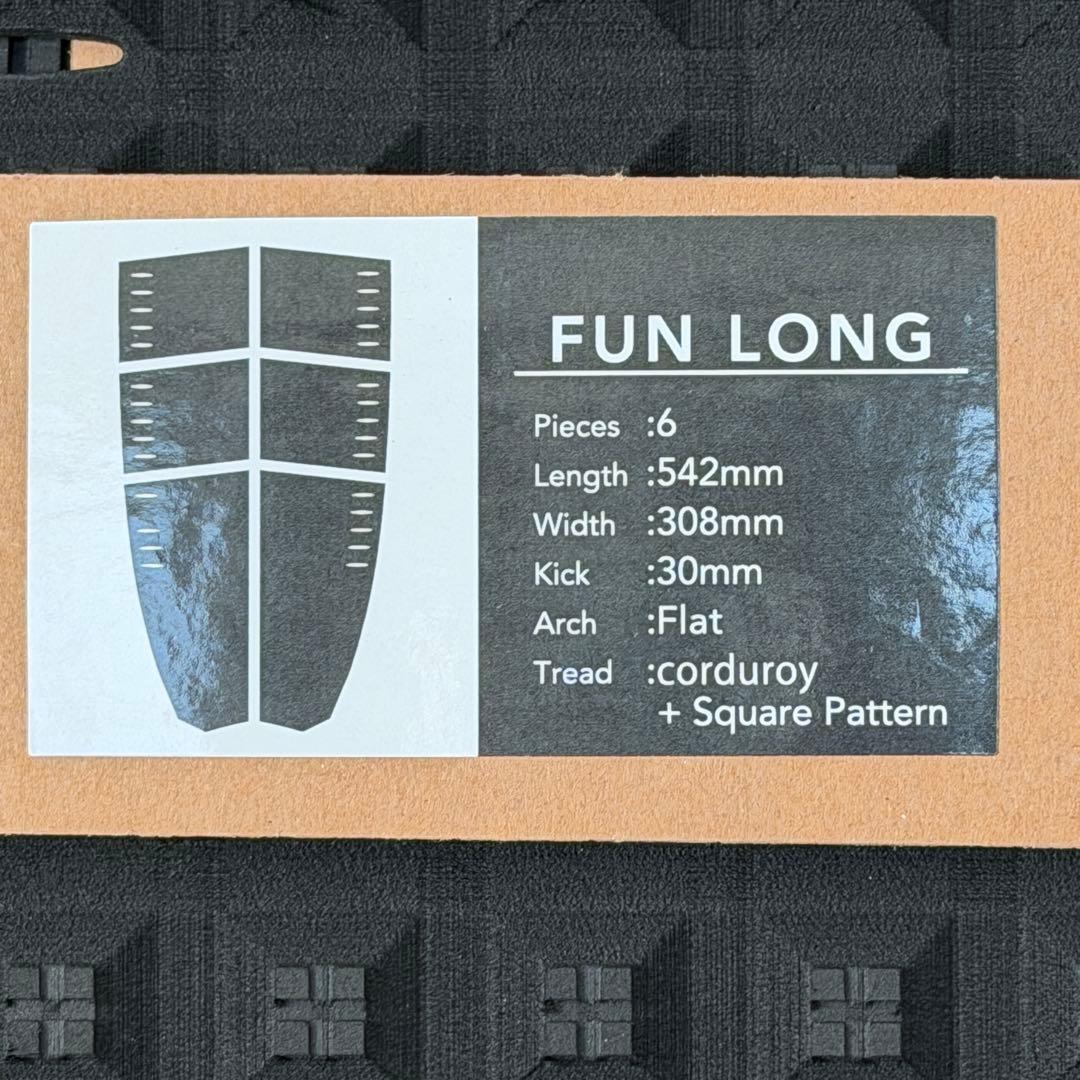 新入荷！TLS／ツールス　デッキパッチ　FUN LONG　カラー： BLACK