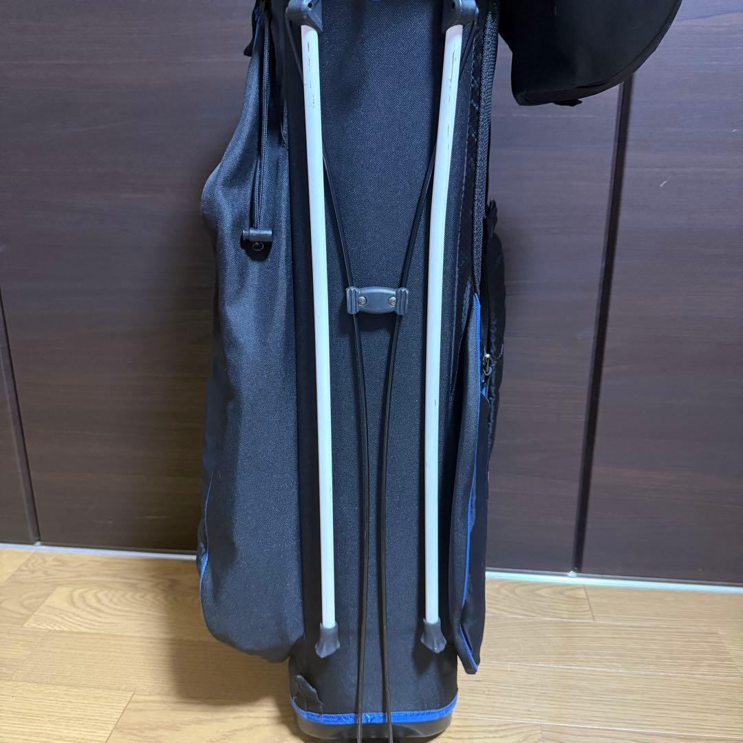 TaylorMadeスタンド式 キャディバッグ ゴルフバッグ 黒/青