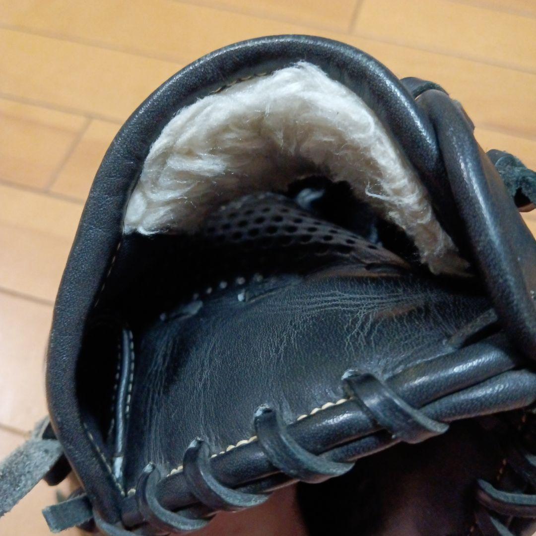 Mizuno 軟式グローブ　ファーストミット　 黒　少年野球　左