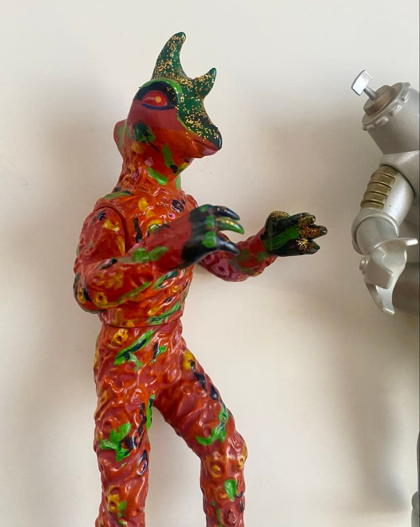 ペロリンガ星人 キングジョー 怪獣 ソフビ ウルトラセブン マーミット