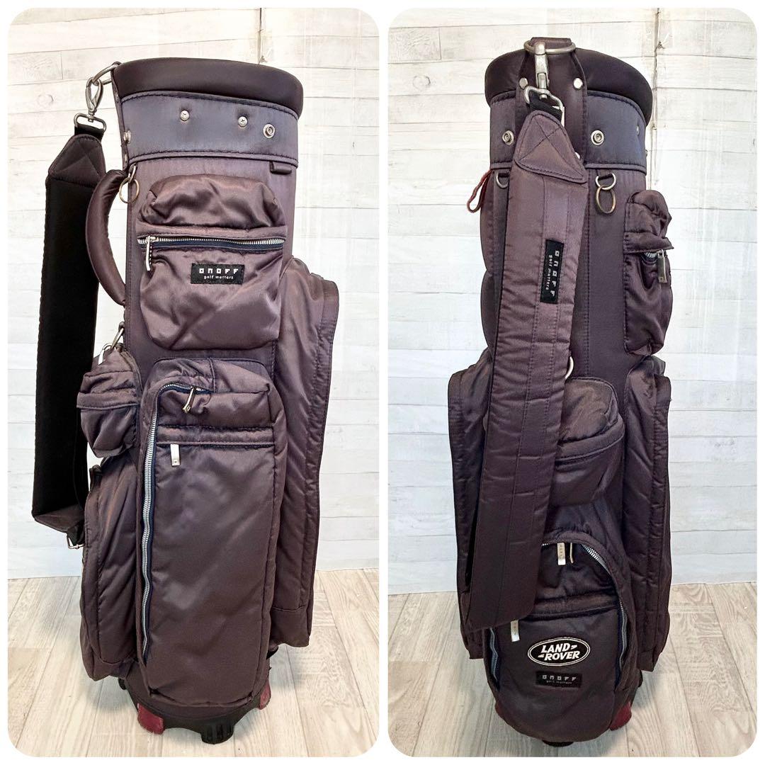 ONOFF　キャディバッグ【LAND ROVER コラボモデル】