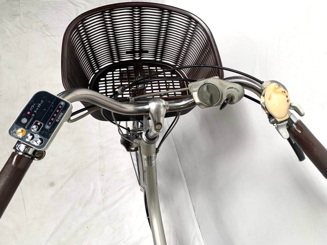 【即乘】送料無料 Panasonic 電動アシスト三輪自転車8Ah 長押し3点灯