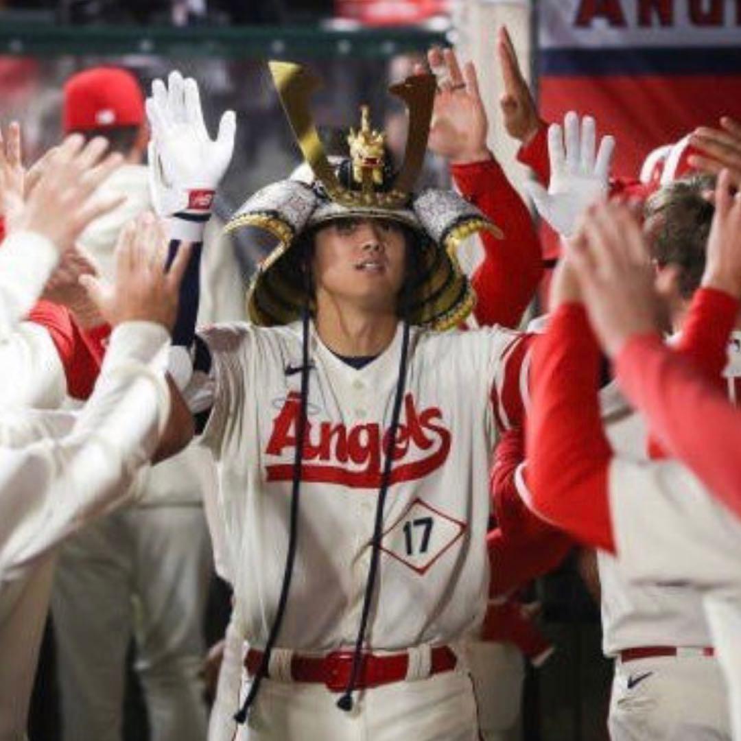 ロサンゼルス・エンゼルス 大谷翔平 兜 ボブルヘッド 限定360個
