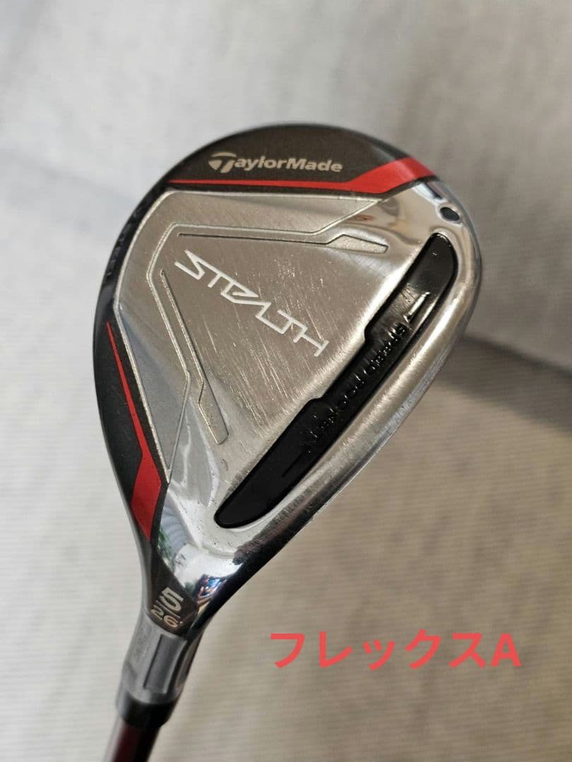 テーラーメイド　ステルス　レディース　レスキュー　２６度　5U　Aシャフト