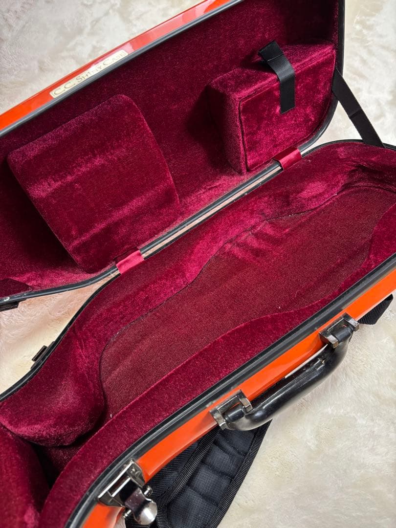 シャイニーケース トランペット シングルケース オレンジ