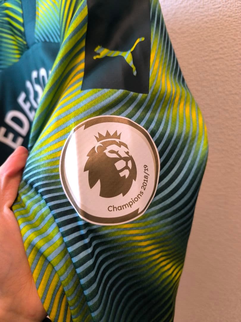 マンチェスターシティ 19/20 125周年記念ユニ #31エデルソン Sサイズ