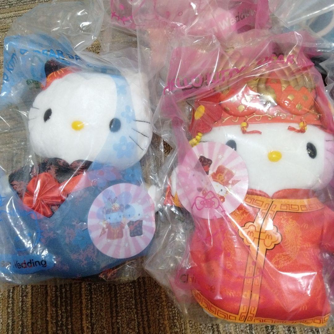 未開封　マックハッピーセットキティちゃんぬいぐるみ６体セット